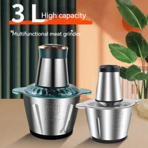 Multi-functional Household Meat Grinder Large Capacity Stainless Steel Electric - Picture 1 of 5