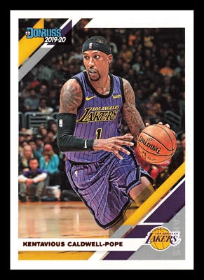 Kentavious Caldwell-Pope #92 2019-20 Donruss Los Angeles Lakers - Image 1 of 2