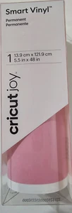 Cricut Joy Smart Vinyl Permanent 5.5"x48" Light Pink - Picture 1 of 1