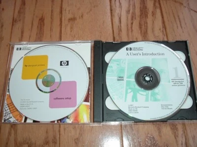 Original Disks for HP DesignJet 430, 450c 455c 488cm Plotter. Drivers, Manuals - Image 1 of 4