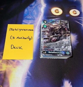 Digimon CCG Deck - MetalGarurumon (X Antibody) - Omnimon, Cool Boy, Gabumon - Picture 1 of 3