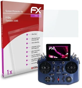 atFoliX Schutzglas für FrSky Tandem X20S 9H Hybrid-Glas - Bild 1 von 8