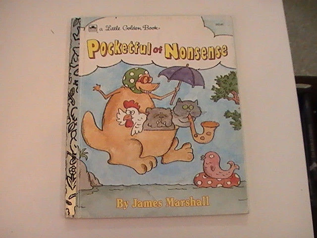 POCKETFUL OF NONSENSE LITTLE GOLDEN BOOK 1992 - Imagem 1 de 1
