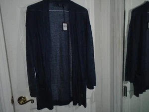 Polo Ralph Lauren Leinen-Cardigan vorne offen mit Taschen Größe Small neu mit Etikett - Bild 1 von 3