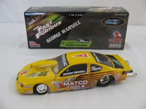 Racing Champions 2003 Matco Tools Fast Furious George Marnell Pontiac Pro Stock - Picture 1 of 15