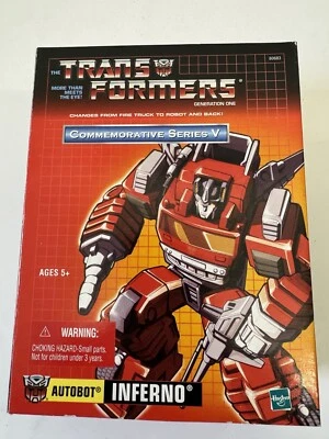 Transformers G1 Inferno Commemorative Series V Completo 100% - Immagine 1 di 3