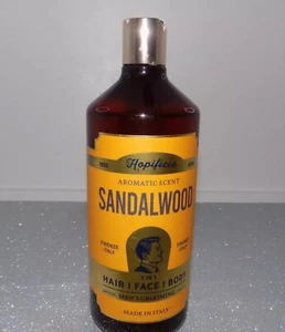 Hopificio Hair Face Body Wash Sandalwood Scent For Men 33.8 Oz Made In Italy - Picture 1 of 1