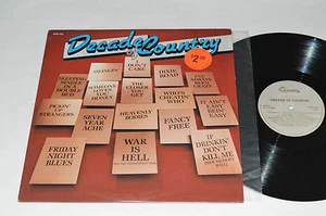 DECADE OF COUNTRY LP Quality Records QRSP-1032 RICKY SKAGGS ALABAMA GEORGE JONES - Picture 1 of 4