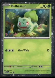 Pokemon TCG Bulbasaur SVP046 Black Star Promo Cosmos Holo Near Mint - Picture 1 of 4