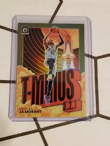2021-22 DONRUSS OPTIC GREEN T-MINUS JA MORANT #10 SER#/149 - Bild 1 von 2