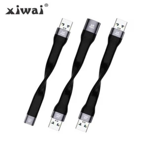 Chenyang CY xiwai 10Gbps USB 3.1 USB3.0 Extension Flat Slim FPC Data Cable 13cm - Picture 1 of 13