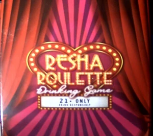 Resha Roulette Card, A Drinking Card Game for Parties and More, Includes 120 ... - Picture 1 of 1