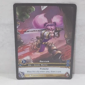 World Of Warcraft Heroes Of Azeroth Parvink 212/361 Foil 3/4 Art TCG Card - Picture 1 of 3