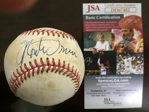 Monte Irvin ONL Single Signed Baseball JSA Certified --- CM174 - Picture 1 of 3