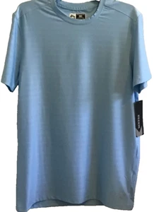Reebok Herren T-Shirt Medium hellblau kurzarm trocken NEU - Bild 1 von 7