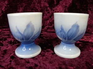 WEIHNACHTSROSE 2 Eierbecher B&B Bing & Grondahl Denmark SEHR SCHÖN AUSGEMUSTERT - Bild 1 von 4