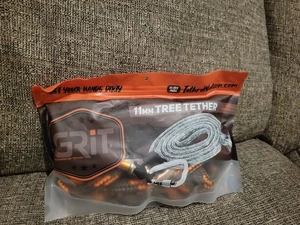 Brand New Tethrd Grit 11mm Tree Tether Timber Brown/Grey/Black - Saddle Hunting  - Picture 1 of 4