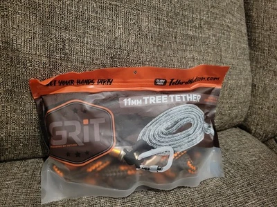 Brand New Tethrd Grit 11mm Tree Tether Timber Brown/Grey/Black - Saddle Hunting  - Image 1 of 4