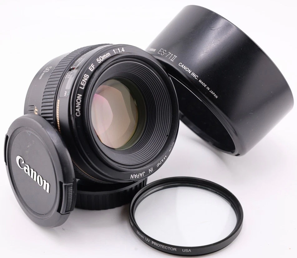 Canon EF 50mm f/1.4 Camera Lenses for sale - eBay