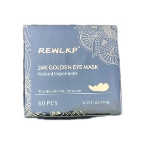 REWLKP Eye Mask 24K Golden 60 PCS Exp 2/24/2026 BRAND NEW - Picture 1 of 1
