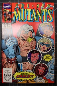 New Mutants #87 VF+ (1st Cable) - Picture 1 of 10