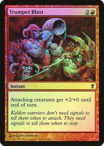 MTG FOIL Trumpet Blast  - Conspiracy #154 - Picture 1 of 1