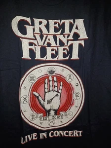 Greta Van Fleet Live In Concert T Shirt Medium NEW /w Tags - Picture 1 of 4