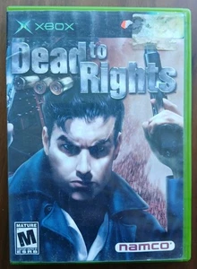 Dead To Rights Xbox Complete CIB Microsoft Jack Slate Manual Complete Box - Picture 1 of 3