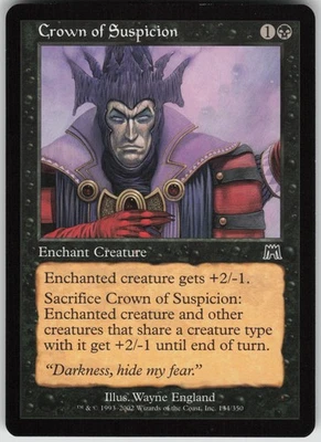Crown of Suspicion C Onslaught 134 NM - Image 1 of 2