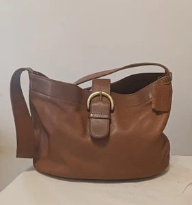 Vtg 90s Coach 4166 Soho Eldridge Hobo Shoulder Bag British Tan Made In US '97 - Picture 1 of 19