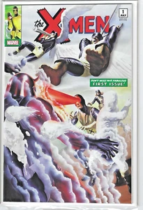 X-Men #1 quasi nuovo Marvel Comics 2024 variante Alex Ross SDCC Homage Mackay Kirby Lee - Foto 1 di 1