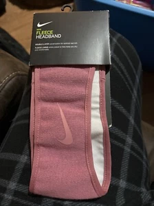Nike Fleece Headband Rose Gold - Picture 1 of 4