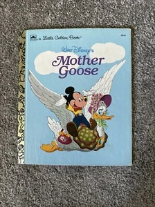 Un pequeño libro dorado de Walt Disney's Mother Goose 1952 - Imagen 1 de 4