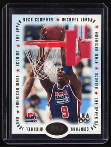 Michael Jordan 1996 UPPER DECK USA American Made-Scoring #M1 - Chicago Bulls