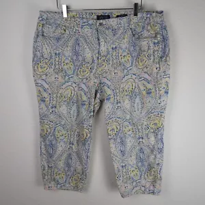 Pantalones de mezclilla capri Charter Club para mujer Bristol 20 W azul claro cachemira - Imagen 1 de 12