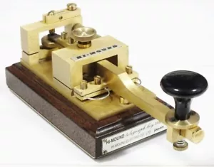 HI-MOUND HK-802 Morse Code Telegraph Key used - Picture 1 of 14