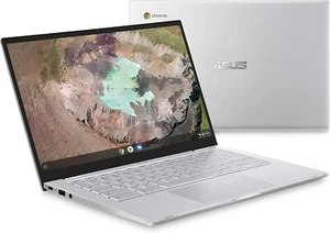 ASUS Chromebook C425 Clamshell Laptop, 14" FHD 4-Way NanoEdge, C425TA-AS348F NEW - Picture 1 of 4