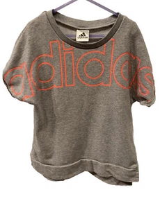 Adidas Sweater Youth girls Short Sleeve Spell Out Colorful Size Medium (10/12) - Picture 1 of 4