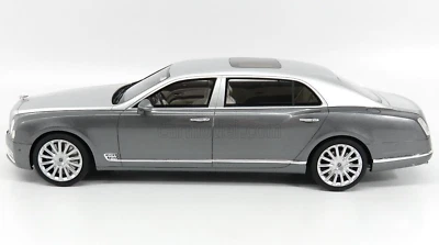 GT Spirit 2016 Bentley Mulsanne WB NEGRO PLATA 1:18 LE 999 piezas*¡Nuevo! ¡MUY RARO! Foto 1 de 4