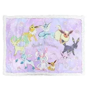 Pokemon Pocket Monsters - Evoli Feelinara Kuscheldecke Decke Anime Manga NEU - Bild 1 von 2