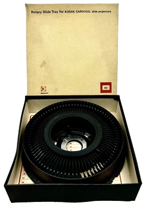 Carrusel Deslizante Kodak Vintage 80 Bandeja Caja Original Hoja Índice Airequipt FUNCIONA Foto 1 de 4