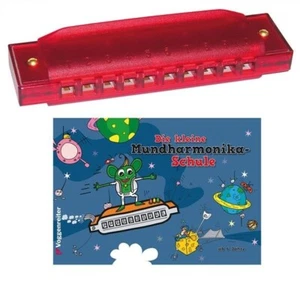 Mundharmonika+Notenheft-Das bunte Mundharmonika Set **NEU** zum Sonderpreis - Bild 1 von 5