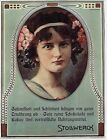 Original Vintage Poster STOLLWERCK SCHOKOLADENSCHÖNHEIT um 1900