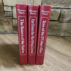 3 Thomas Hardy HC Bücher Weit..Madding Crowd The Return..Einheimische Tess Doubleday - Bild 1 von 16