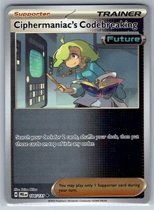 NM Ciphermaniac's Codebreaking 104/131 Reverse Holo Prismatic Evolutions Pokemon - Picture 1 of 2
