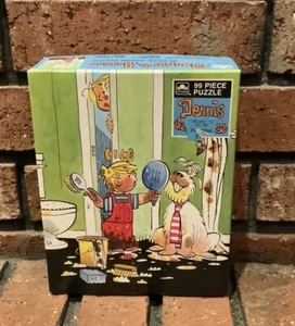 Vintage Dennis The Menace 99 Pc Puzzle 1987 10”x13” Complete - Picture 1 of 3