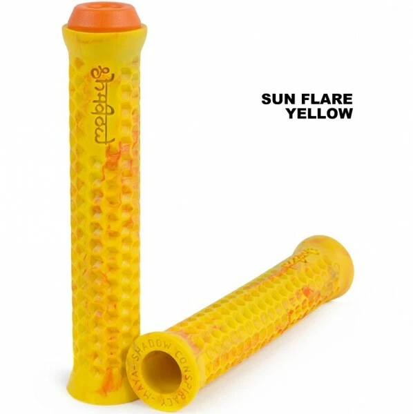 Empuñaduras SHADOW CONSPIRACY BMX, SE SUN FLARE AMARILLO MAYA Oldschool GT BMX PAR NUEVO Foto 1 de 1