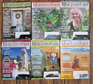 Mary Janes Farm Magazin Lot 6 komplett 2012 Gehöft Landwirtschaft Bio Gartenbau - Bild 1 von 5