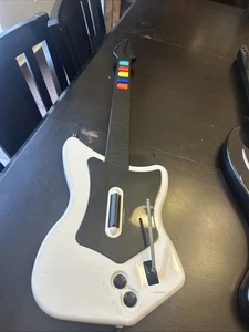 Guitar Hero PlayStation 2 Red Octane Guitar PS2 95025 Tested Works No Dongle - Picture 1 of 4