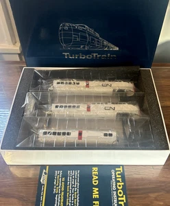 Rapido HO STK 200005 Canadian National - White TurboTrain with box complete READ - Picture 1 of 22